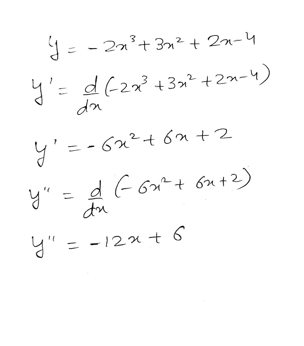 Calculus homework question answer, step 1, image 1